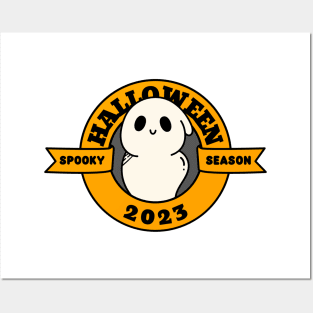 Halloween 2023 Spooky Season Ghost Posters and Art